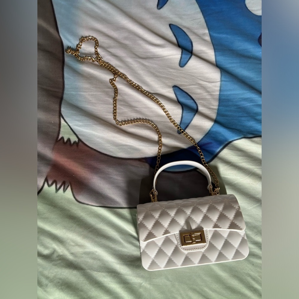 White side bag